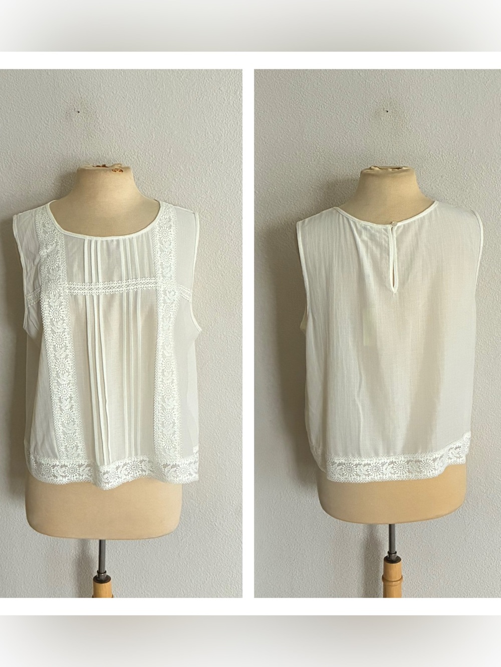 Max Studio white blouse
